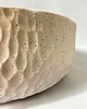talerze, miski Ręcznie rzeźbiona misa ceramiczna, Misa na owoce, sałatki, Minimalistyczna 3