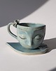 filiżanki Filiżanka ceramiczna  Morska / Twarz 1