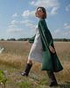 kardigany damskie Kardigan  oversize maxi F1271 2