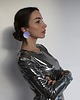 kolczyki - inne SUN i GAJA komplet kolczyki koła 2 pary liliowa metaliczna skora 3