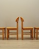 krzesła Komplet czterech krzeseł, lata 60, Rainer Daumiller, Hirtshals 2