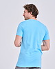 t-shirty męskie Koszulka męska błękitna - t-shirt odCZAPY 3