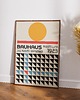 plakaty Minimalistyczny plakat - Bauhaus #9 - Do salonu, sypialni, biura 1