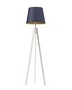lampy podłogowe Drewniana lampa stojąca na 3 nogach ARUBA GOLD tripod trójnóg 7
