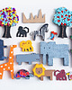 puzzle dla dzieci SAFARI - zwierzaki cudaki 5 szt. 5