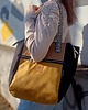 torby na ramię Miodowo czarna torba Shopper z nubuku Nevada 3