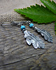 kolczyki wire wrapping Oak Forest - Kolczyki 2
