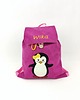 torebki, worki i plecaki dziecięce Personalizowany plecak przedszkolaka z pingwinem 4