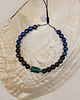 bransoletki z kamieni naturalnych Bransoletka Męska Malachit Lapis Lazuli Agat 1