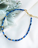 bransoletki z kamieni naturalnych BLUE DREAM- Bransoletka LAPIS LAZULI naturalny kamień, minerały 5