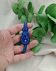 bransoletki soutache Bransoletka sutasz, szafirowa bransoletka, soutache, niebieska wąska 2