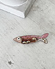 broszki Broszka RYBKA 44 ręcznie haftowana przypinka morska 3