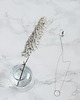 naszyjniki - inne Rhodium Plated Circle Necklace 2