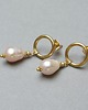 kolczyki pozłacane Kolczyki pozłacane Pearls [peach] perły vol. 26  2