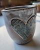 kubki Ceramiczny kubek z sercem 2