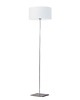lampy podłogowe Klasyczna lampa stojąca do salonu z abażurem SOFIA i włącznikiem nożnym 6