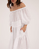 sukienki midi damskie Sukienka Wenus White 5