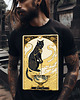 t-shirty męskie Koszulka - Kocia karta Tarota - Umiarkowanie, Temperance #3 1