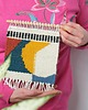 Ozdoby na ścianę Ręcznie tkana makatka ABSTRACT   Kilim geometryczny 1