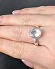 pierścionki srebrne Pierścionek baśniowa toń akwamarynu 4