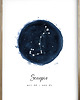 plakaty SCORPIO -  Constelacja Skorpiona -Art Print 1