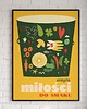 plakaty Plakat do kuchni Smaki i miłość 30x40 2
