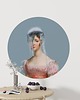 tapety i naklejki ścienne Mural DOTS  Pololia- okrągła dekoracja ścienna 2