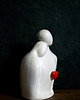 figurki i rzeźby Rzeźba z gipsu, Jesteś Moim Skarbem, biała, wys. 13,2 cm 2