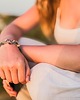 komplet biżuterii Naszyjnik i bransoletka z fluorytem /Seria Boho 1