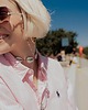 bransoletki z kamieni naturalnych Choker z Muszelek Kauri i Kocim Okiem 4