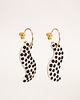 kolczyki ceramiczne Kolczyki ceramiczne eski black dots 2
