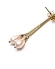 kolczyki pozłacane Kolczyki pozłacane Alloys Collection - Stick /light rose pearls/ 1