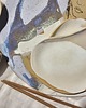 patery i talerze Ręcznie wykonany zestaw do sushi dla 2 osób 3