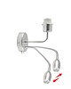 kinkiety 2-płomienna lampa ścienna z panelem LED IMPERIA mix kolorów 5