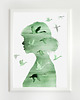 plakaty Plakat Kobieta  50x70 cm 1