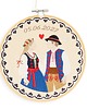 Ślub - inne Personalizowana pamiątka ślubna/zaręczynowa , haft w tamborku 1