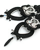 kolczyki soutache Czarne długie kolczyki soutache 1