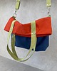 torby na ramię Torba na ramię-color block - kobalt, c.pom.,l imonka 2