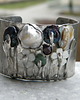 bransoletki wire wrapping Kwiatuszki   - BRANSOLETA MANKIET  CUFF 1