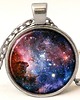 wisiory Medalion duży owalny Carina Nebula 7