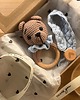 misie i maskotki Prezent dla maluszka, grzechotka na szydełku, prezent na babyshower 2