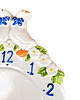 zegary Folkowy, ceramiczny zegar ścienny, Kienzle, Niemcy, lata 80. 7