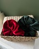 ozdoby do włosów dla dzieci Świąteczny scrunchie velvet 2  aksamitne gumki do włosów 2