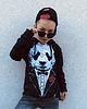 bluzy dla chłopców Bluza Zamek Chłopiec DR.CROW Panda Godfather 3