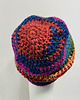 czapki damskie Kolorowa gruba czapka smerf ręcznie robiona 4