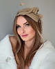 fascynatory Fascynator filcowy SUZANA beżowy /oraz inne kolory 2