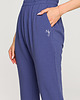 spodnie dresowe damskie Spodnie dresowe z rozcięciami na dole-indygo(M-692) 3