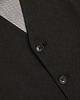 marynarki męskie Kamizelka elegancka do garnituru galatro slim fit czarny 46 1