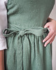 fartuchy kuchenne Lniany fartuszek retro EUCALYPTUS GREEN 6