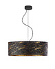lampy wiszące Minimalistyczna lampa wisząca do salonu z abażurem HAJFA MARMUR fi 60 cm 7